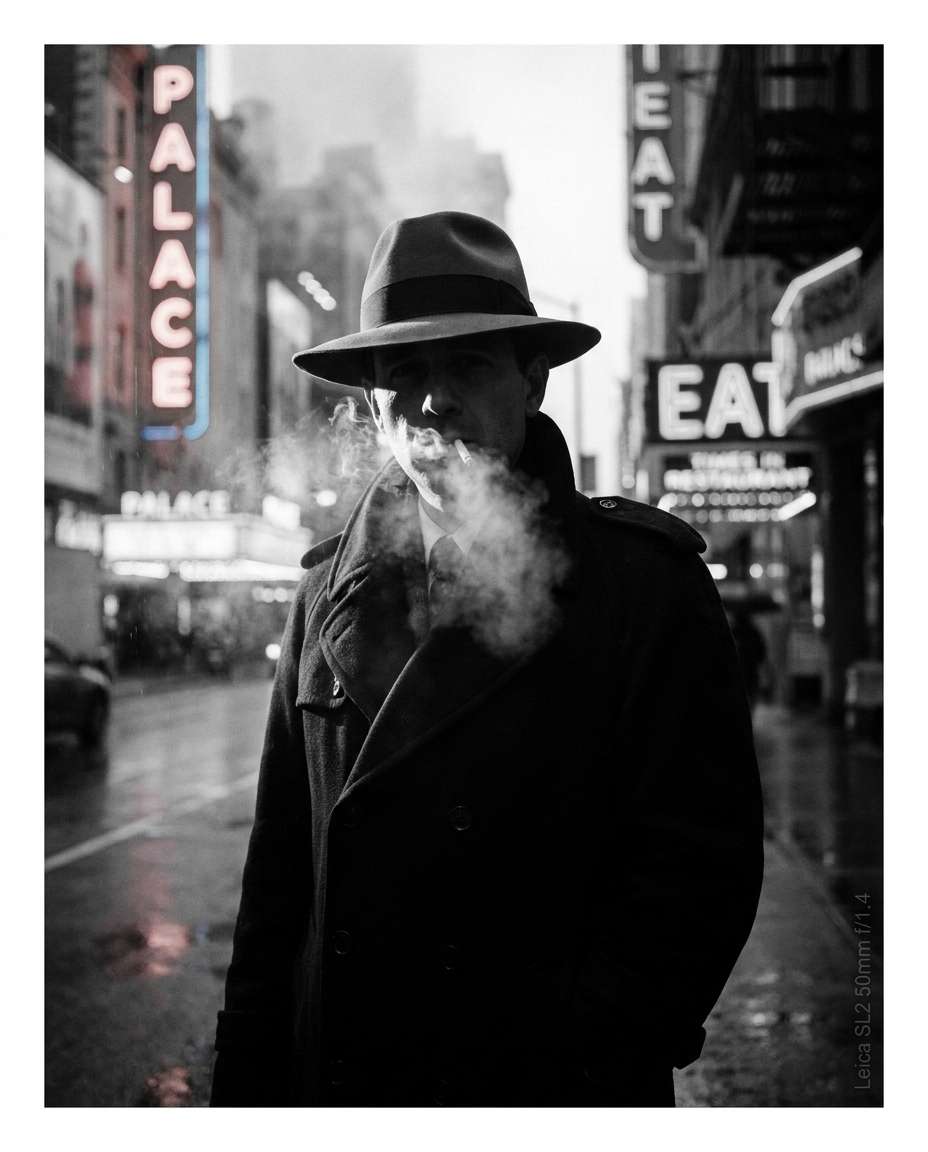 cinematic noir mood photo