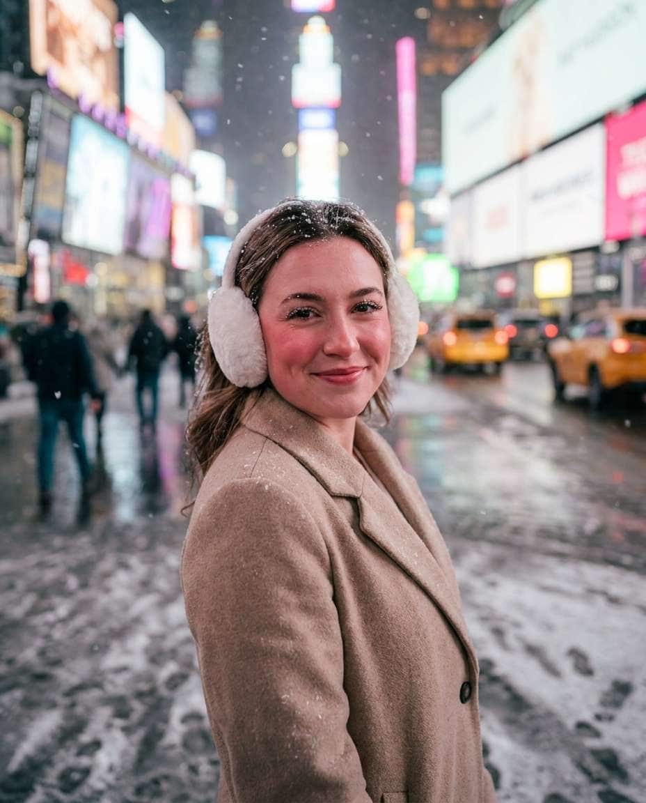 snowy photo