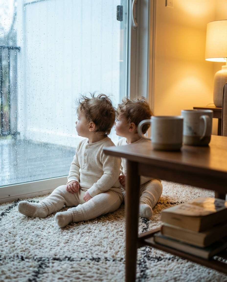 rainy day pajamas photo