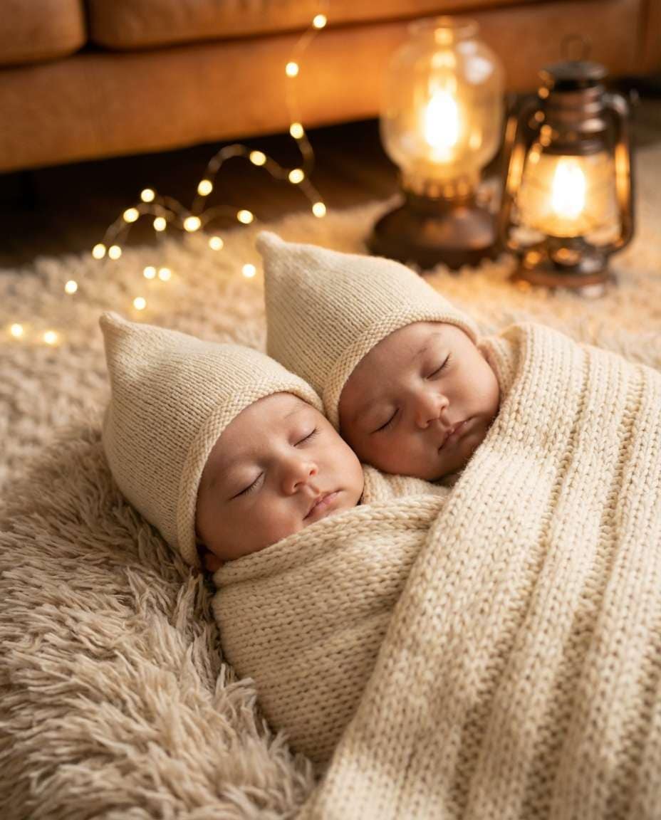 winter cozy blanket photo