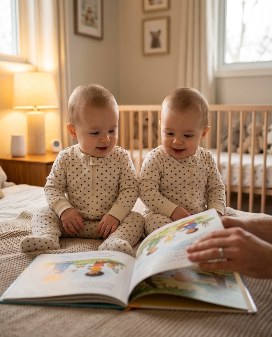 bedtime story hands photo