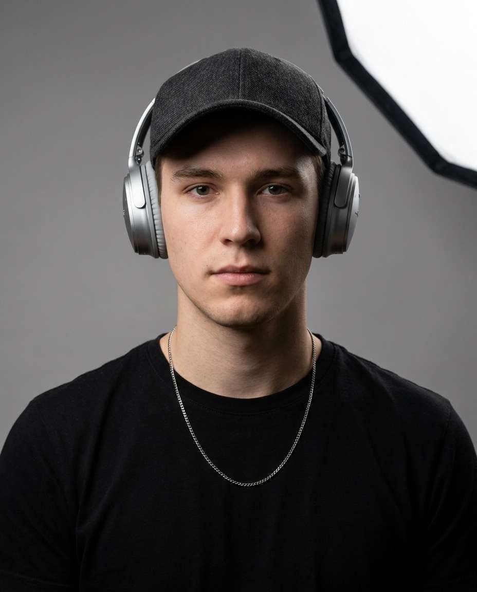 studio strobe clean photo