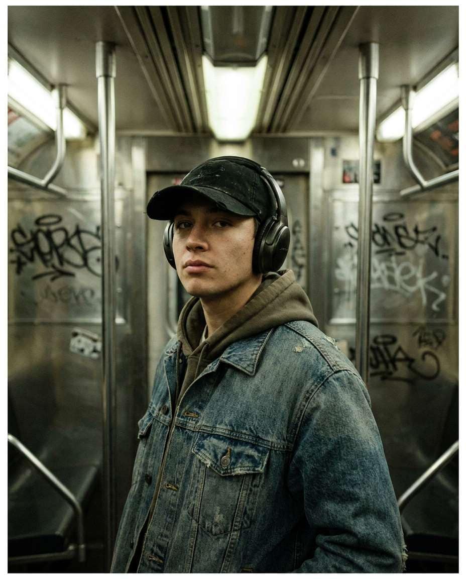 subway streetwear shot photo