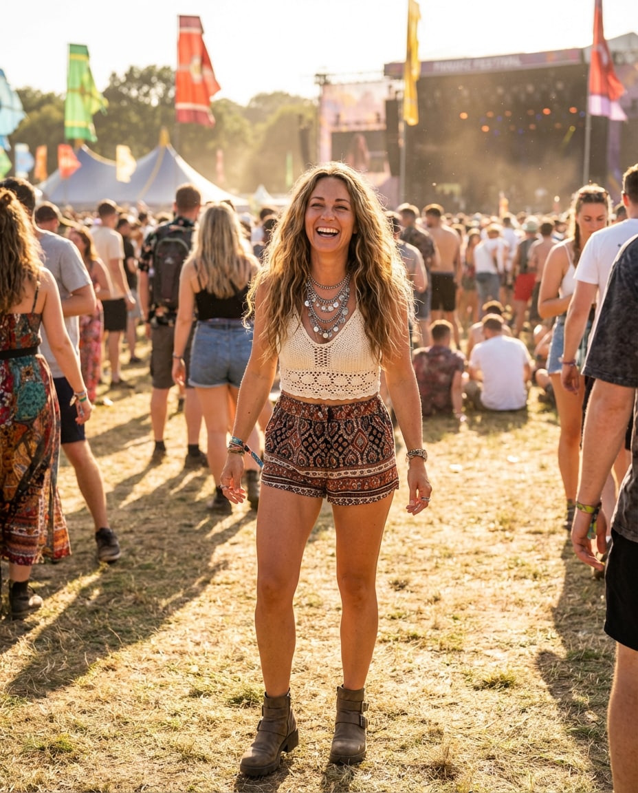 festival daylight glow photo