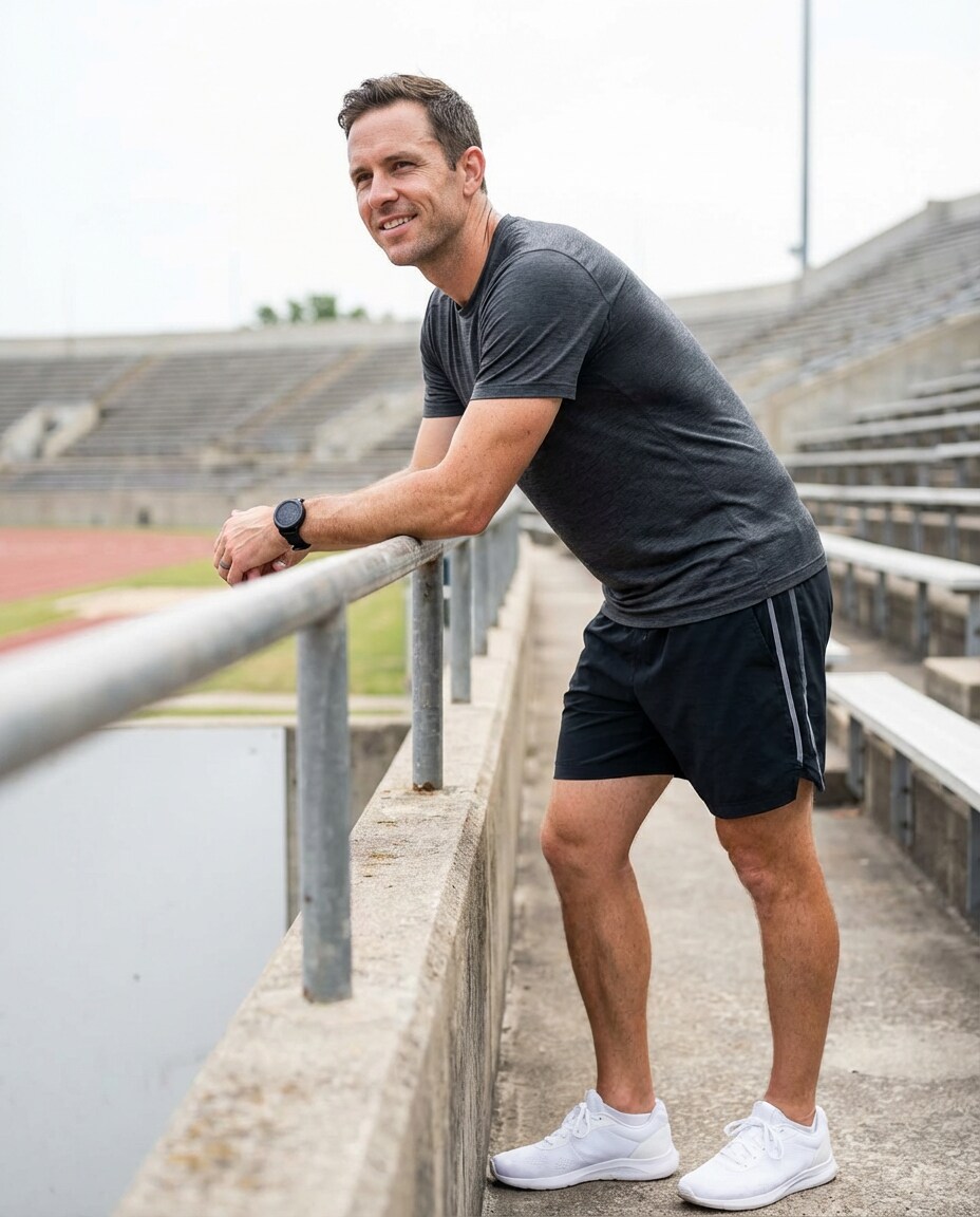 sporty track vibe photo