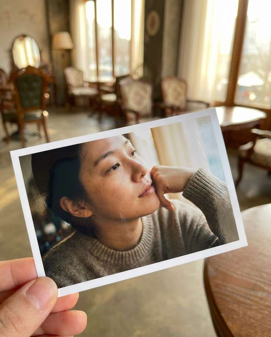 golden hour portrait photo