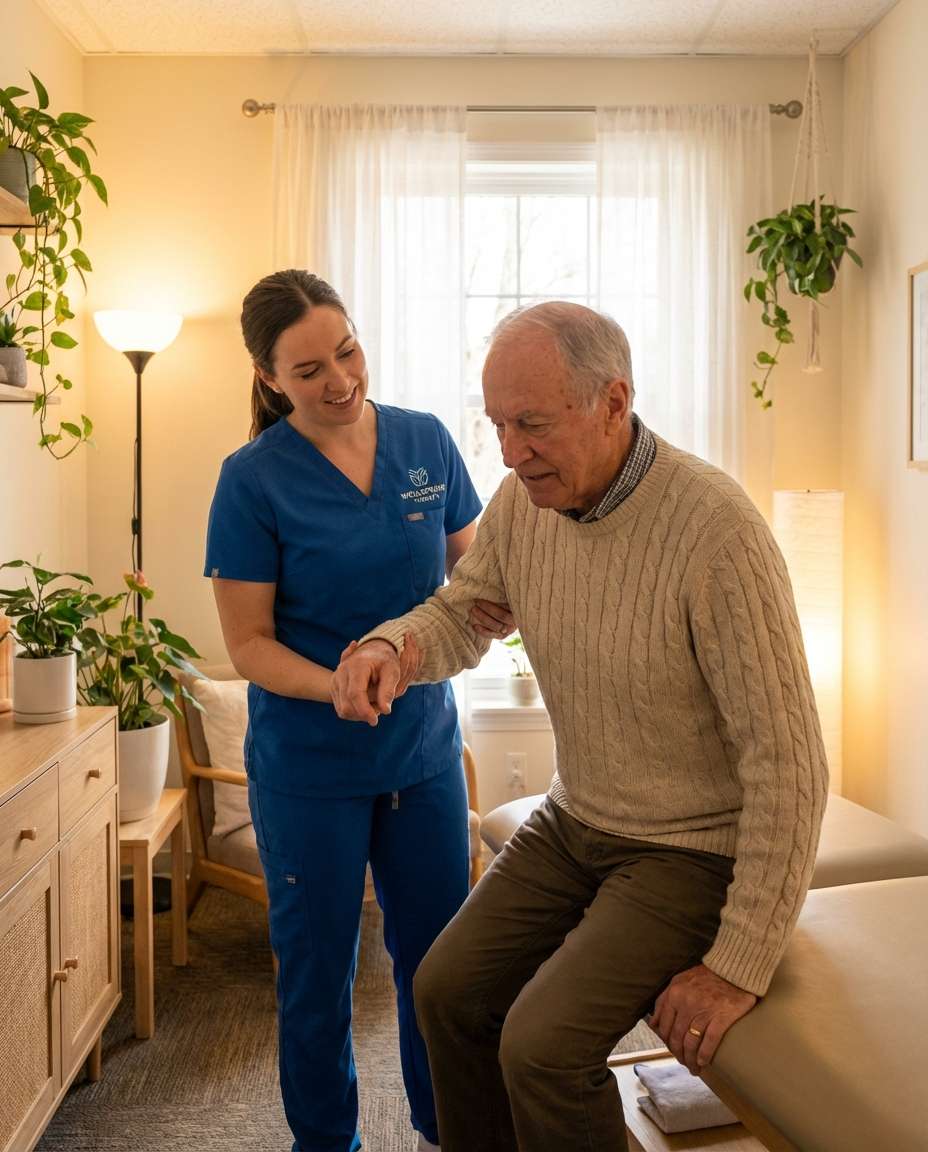 elderly mobility support photo