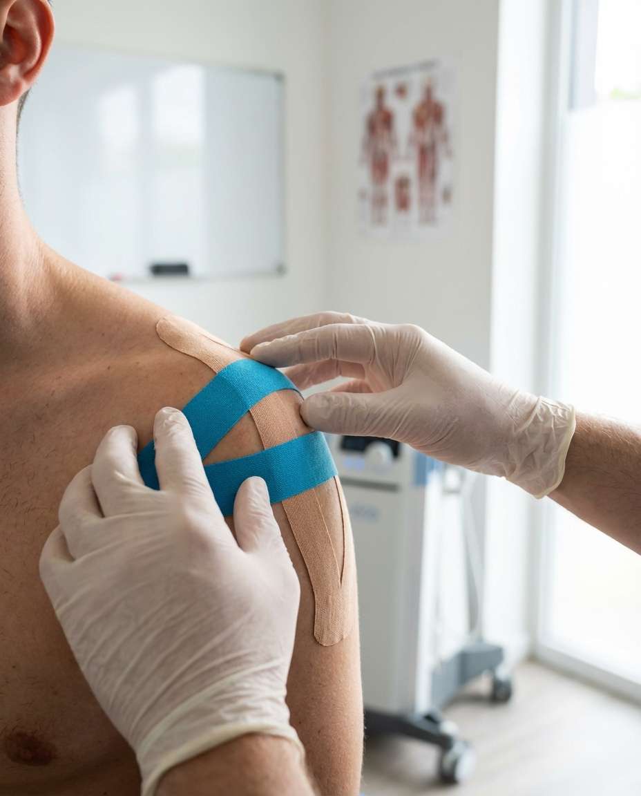 kinesio tape detail photo