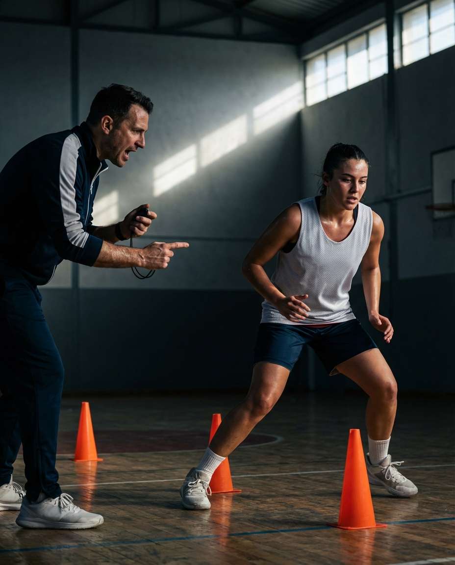 sports clinic action portrait photo
