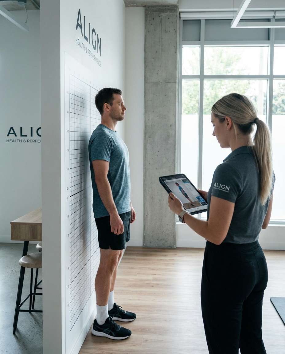 posture assessment wall photo