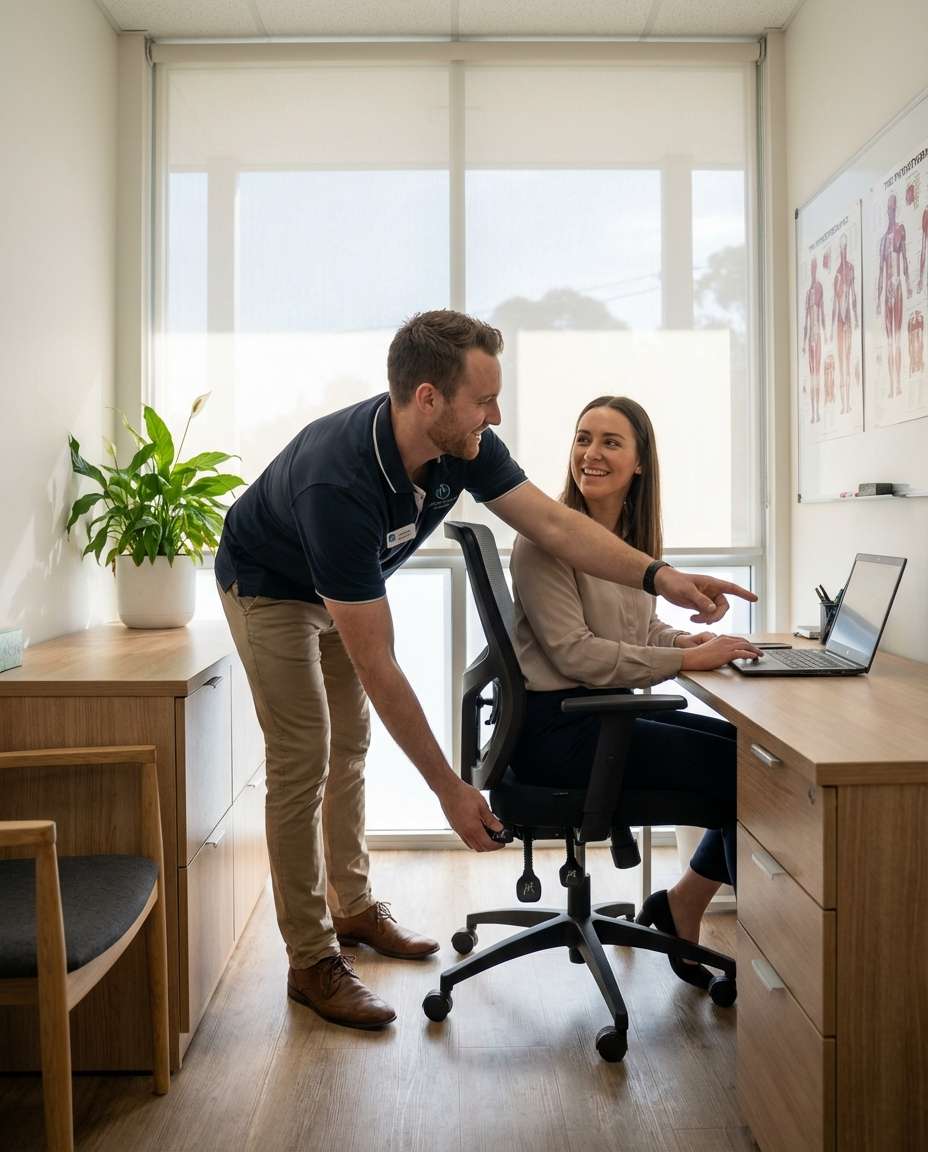 desk ergonomics consult photo