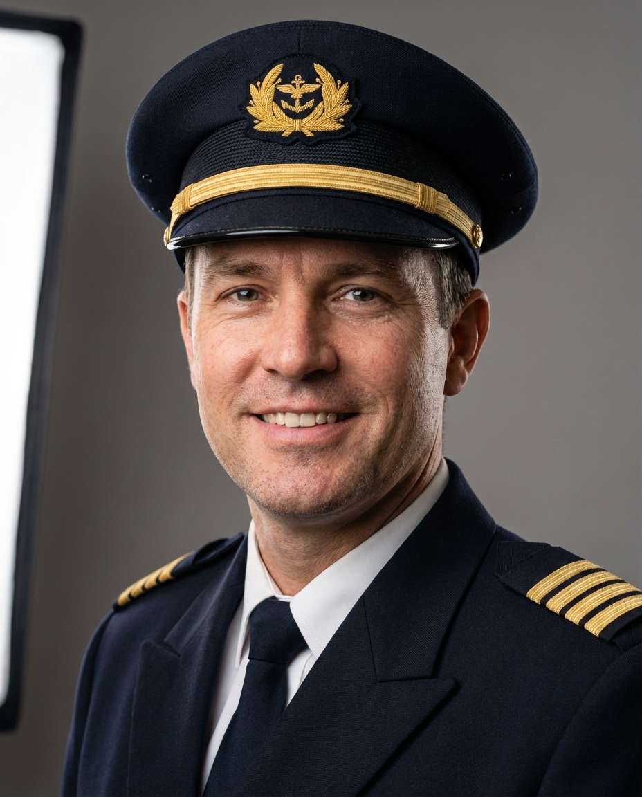 studio uniform closeup photo