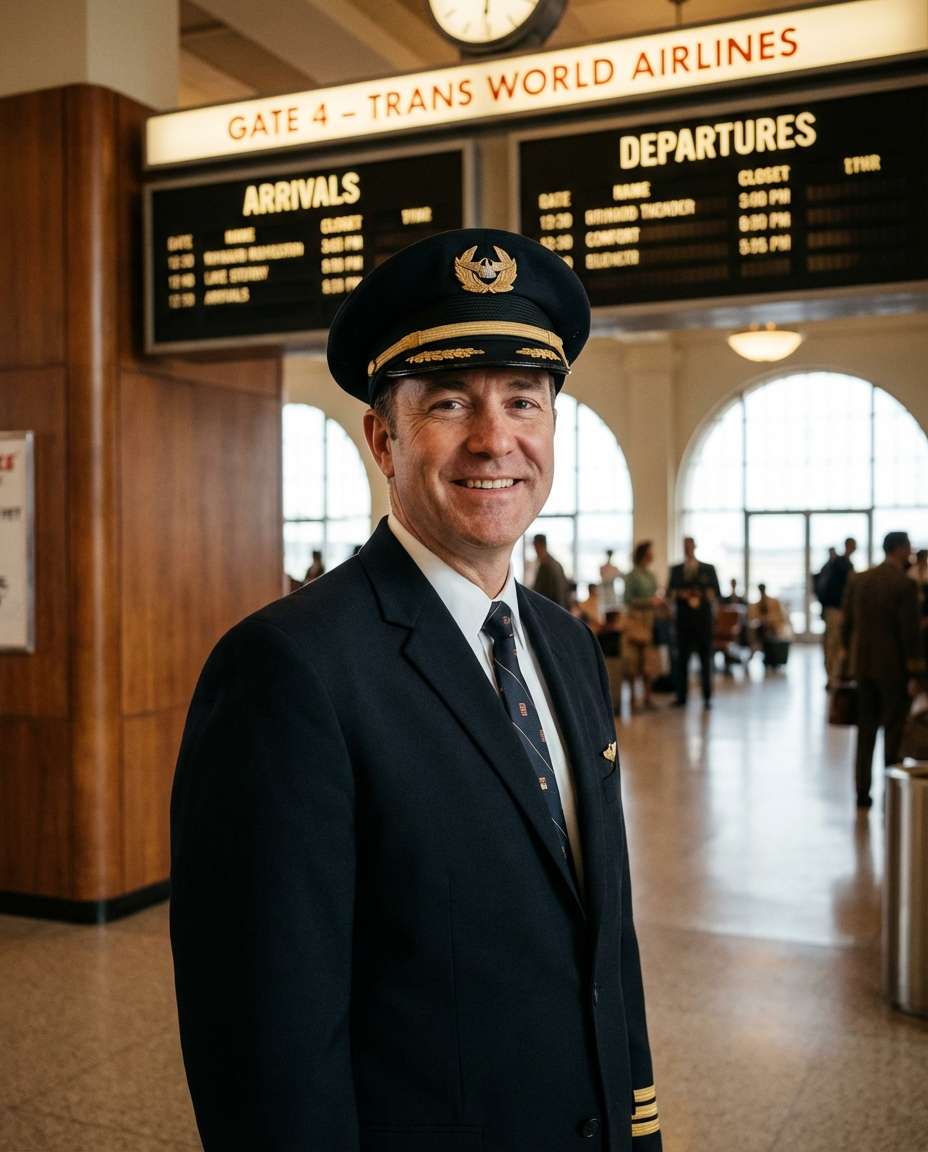 retro terminal elegance photo