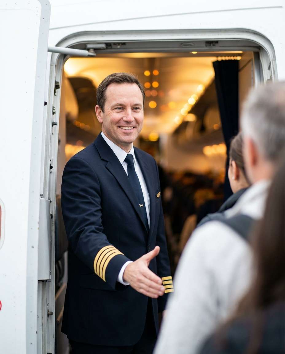 cabin doorway portrait photo