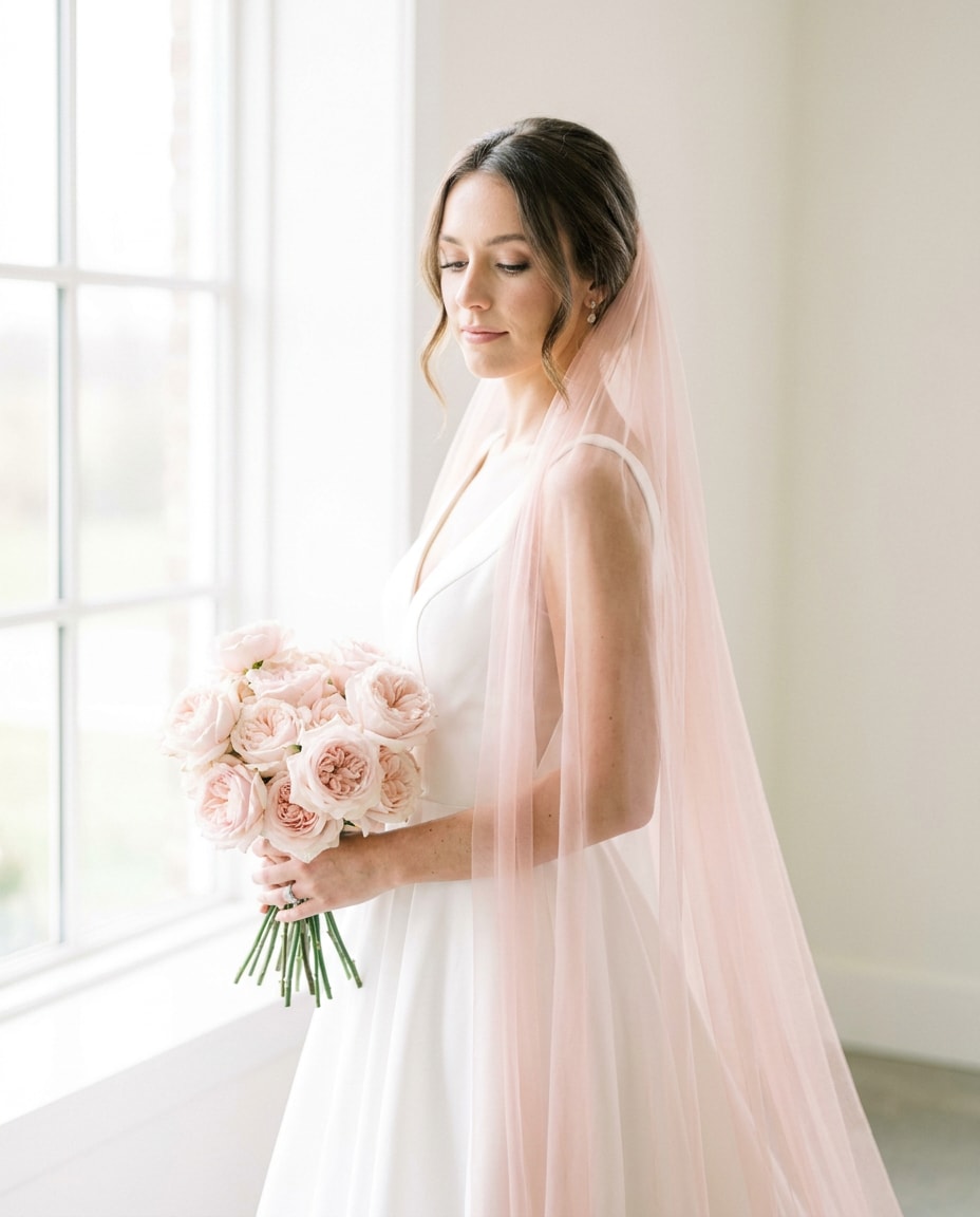 soft bridal moment photo