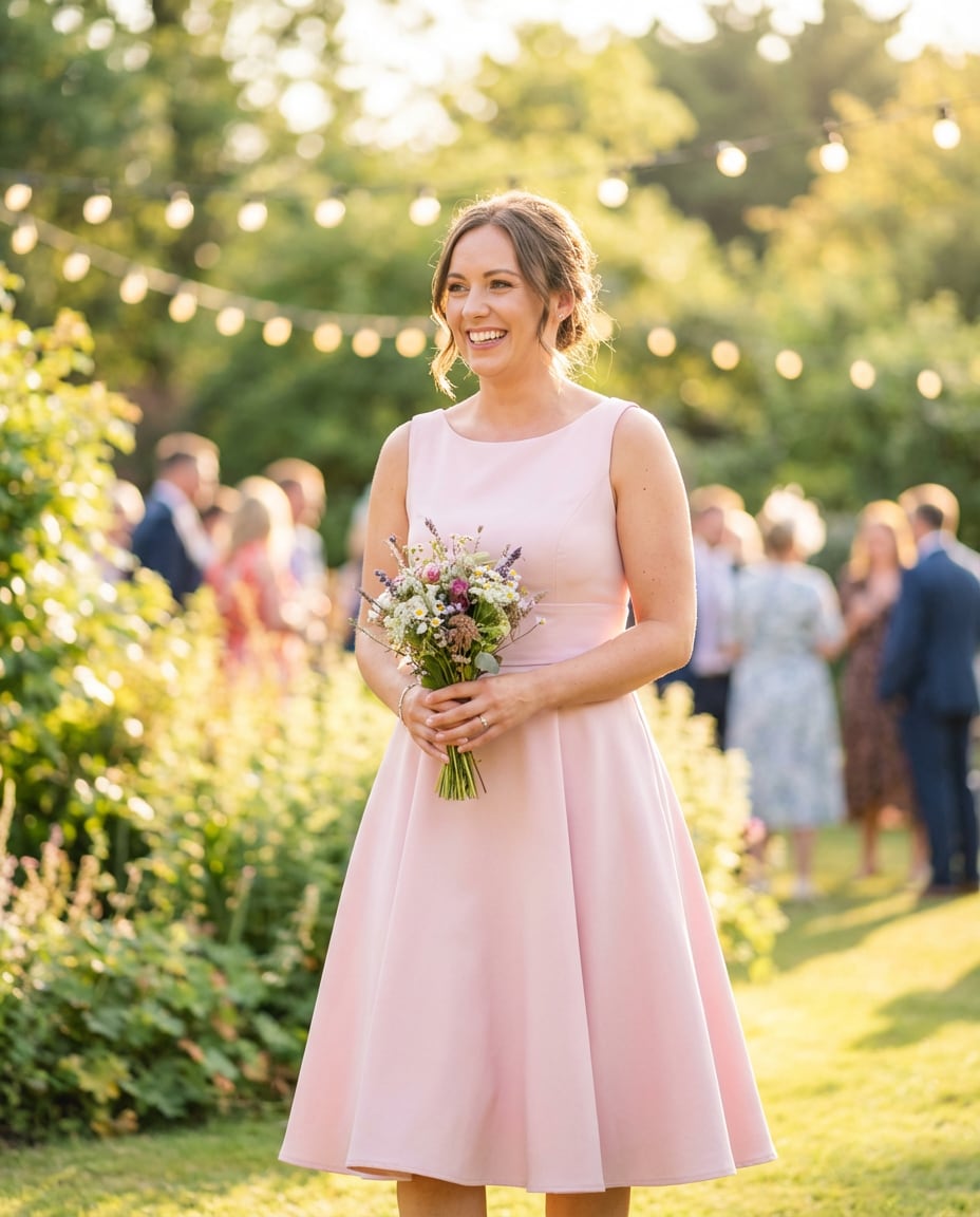 garden party pose photo