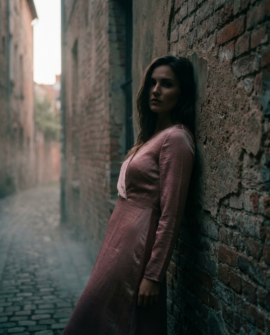 cinematic alleyway photo