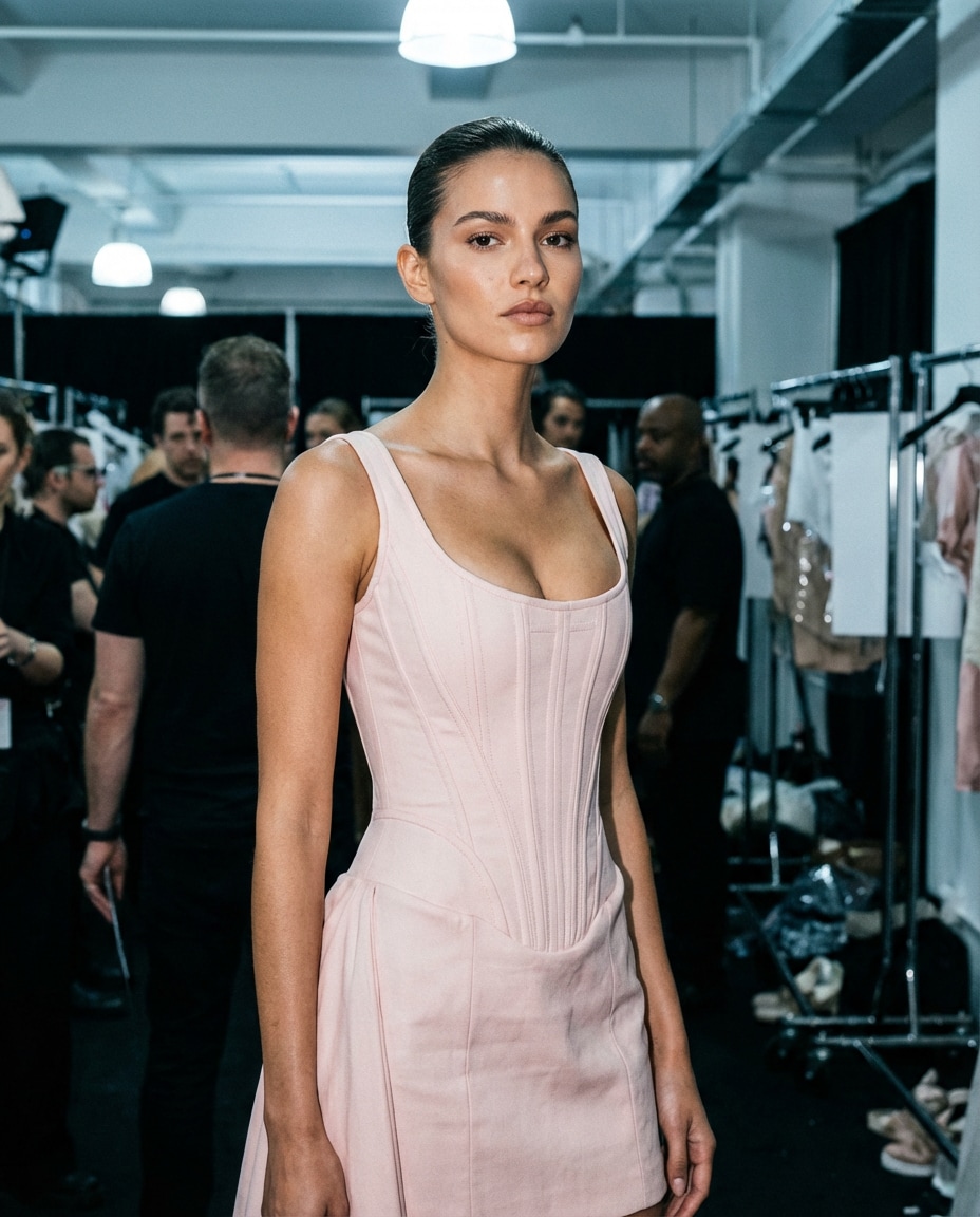 runway backstage photo