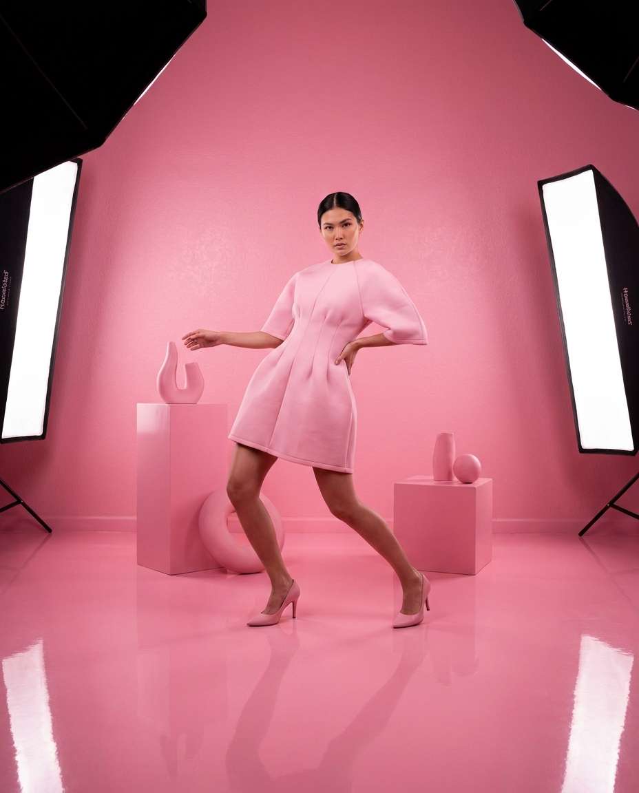 monochrome set photo