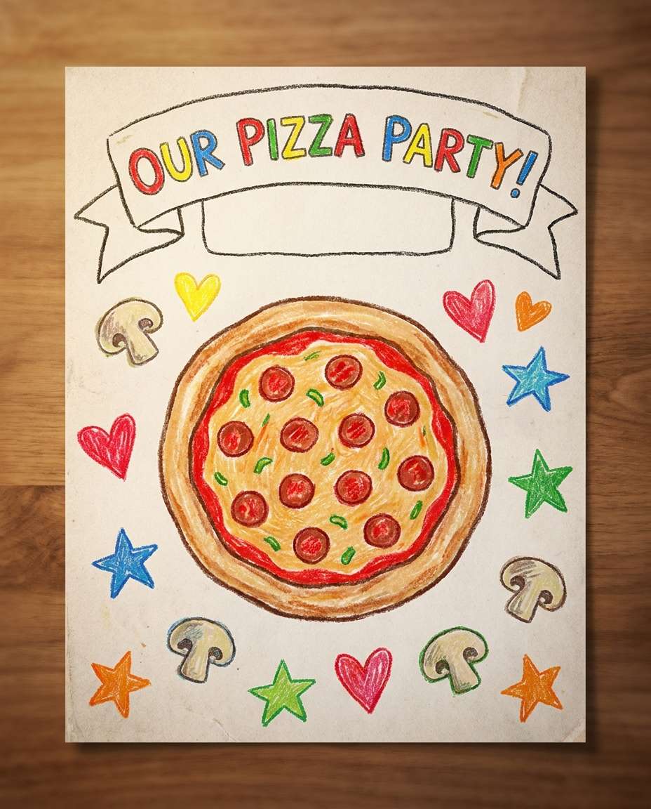 kids doodle toppings photo