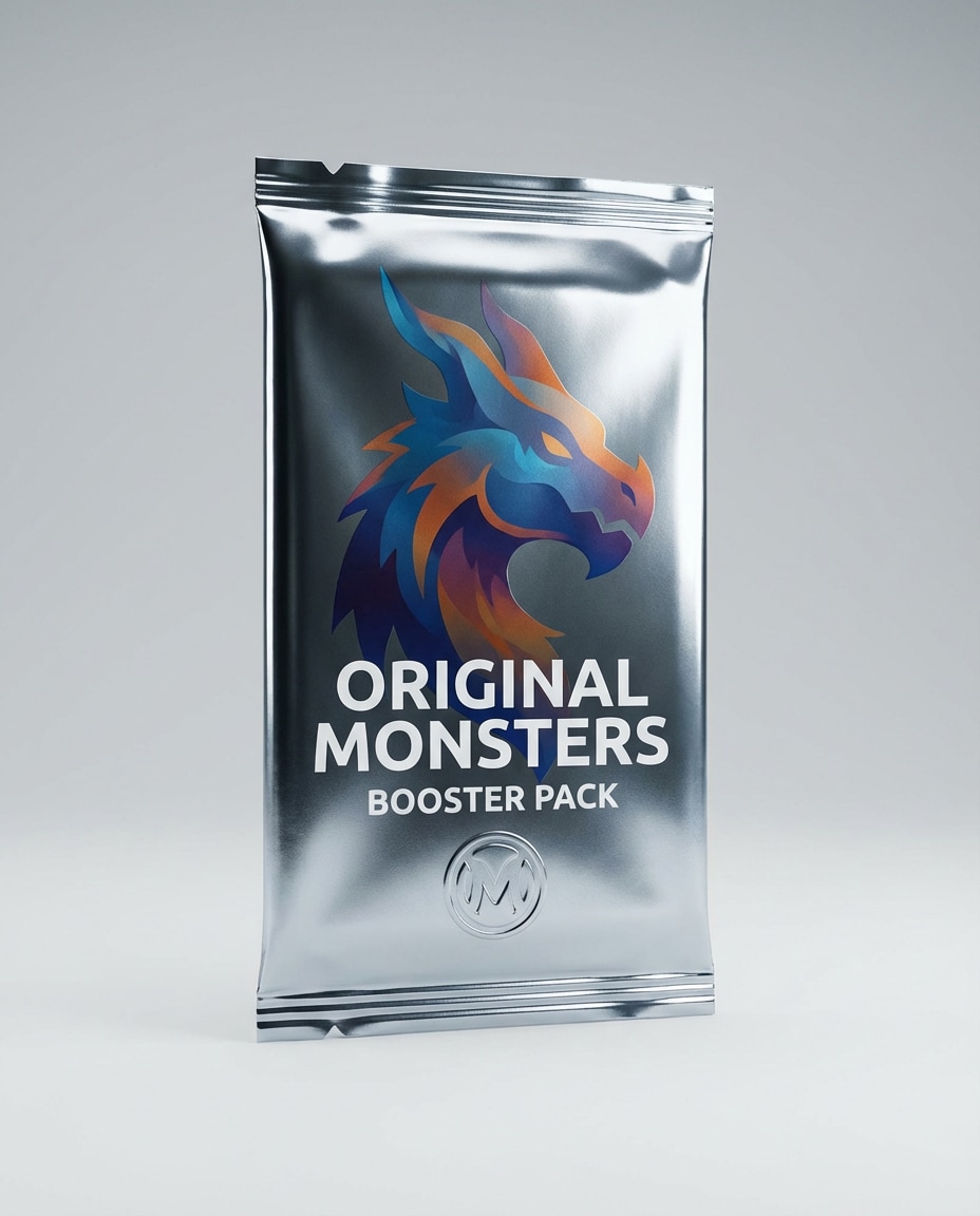 booster pack mockup photo