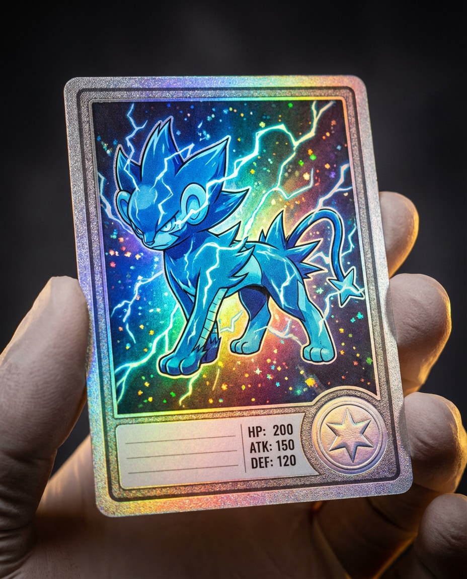 rainbow holo foil photo