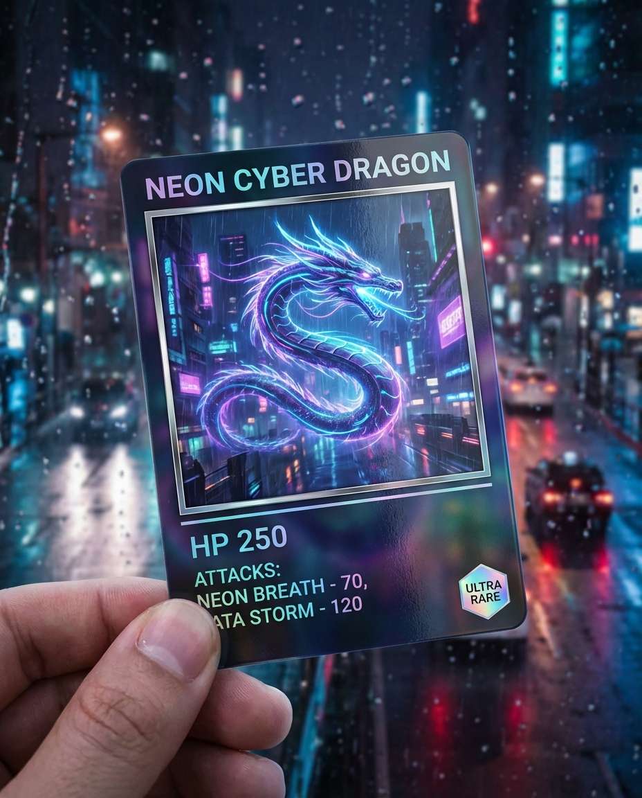 neon city fullart photo