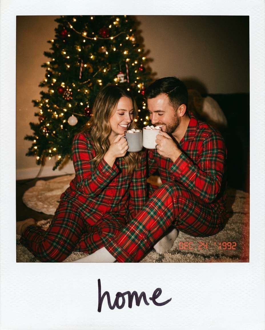 cozy holiday tree photo