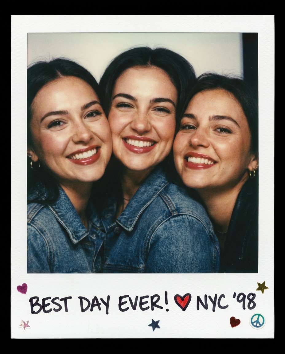 friends in a photo photo