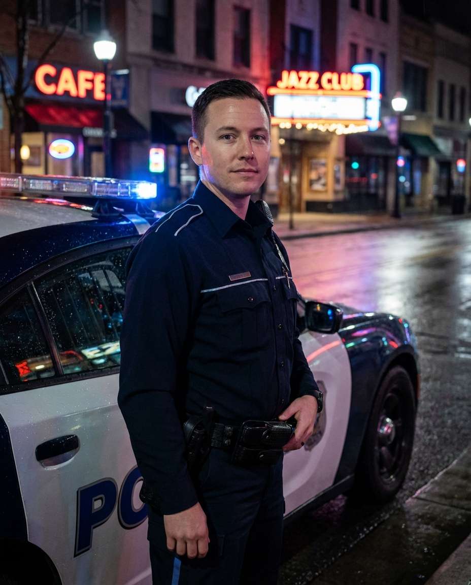 neon night patrol photo