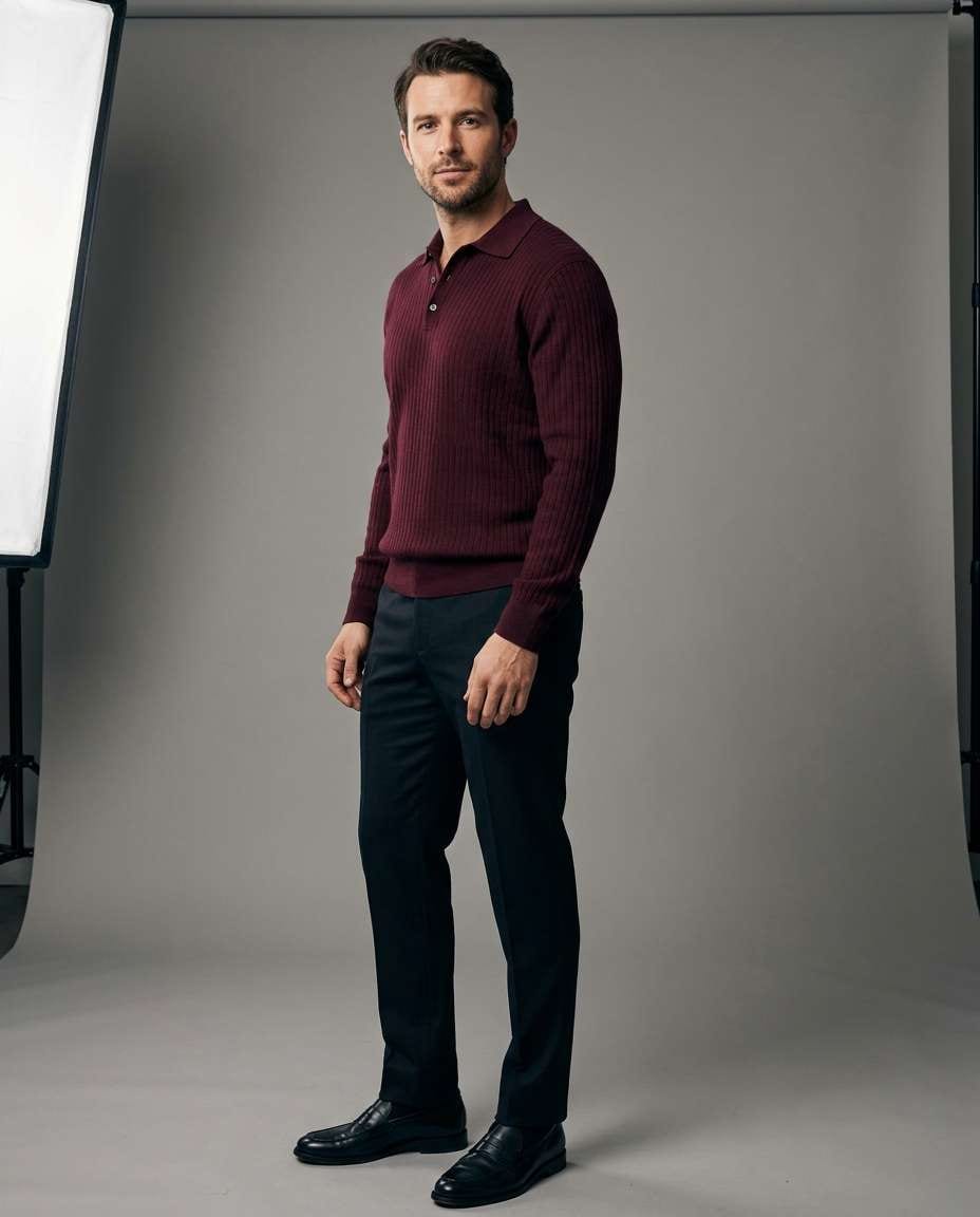 ribbed knit shape photo