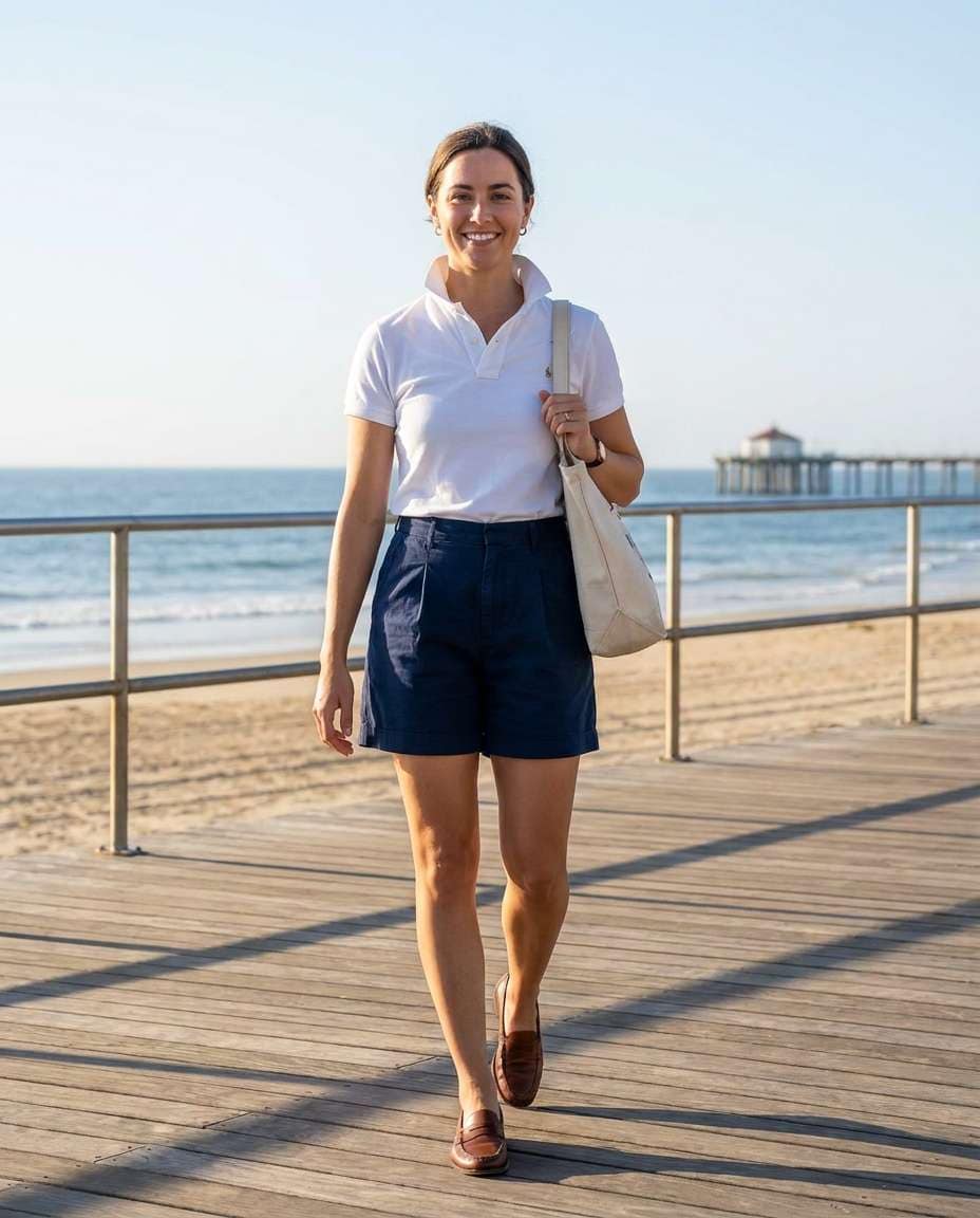 preppy shorts combo photo