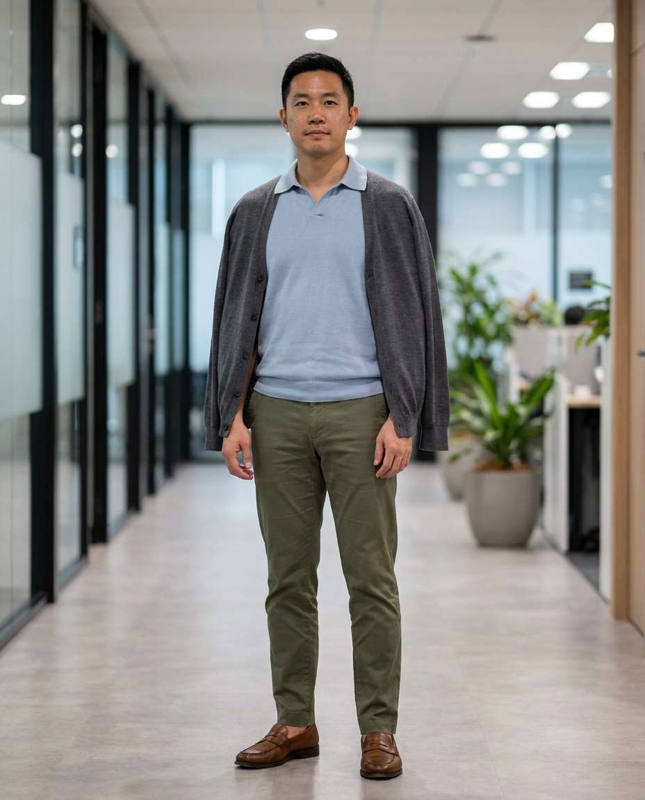 office casual look photo