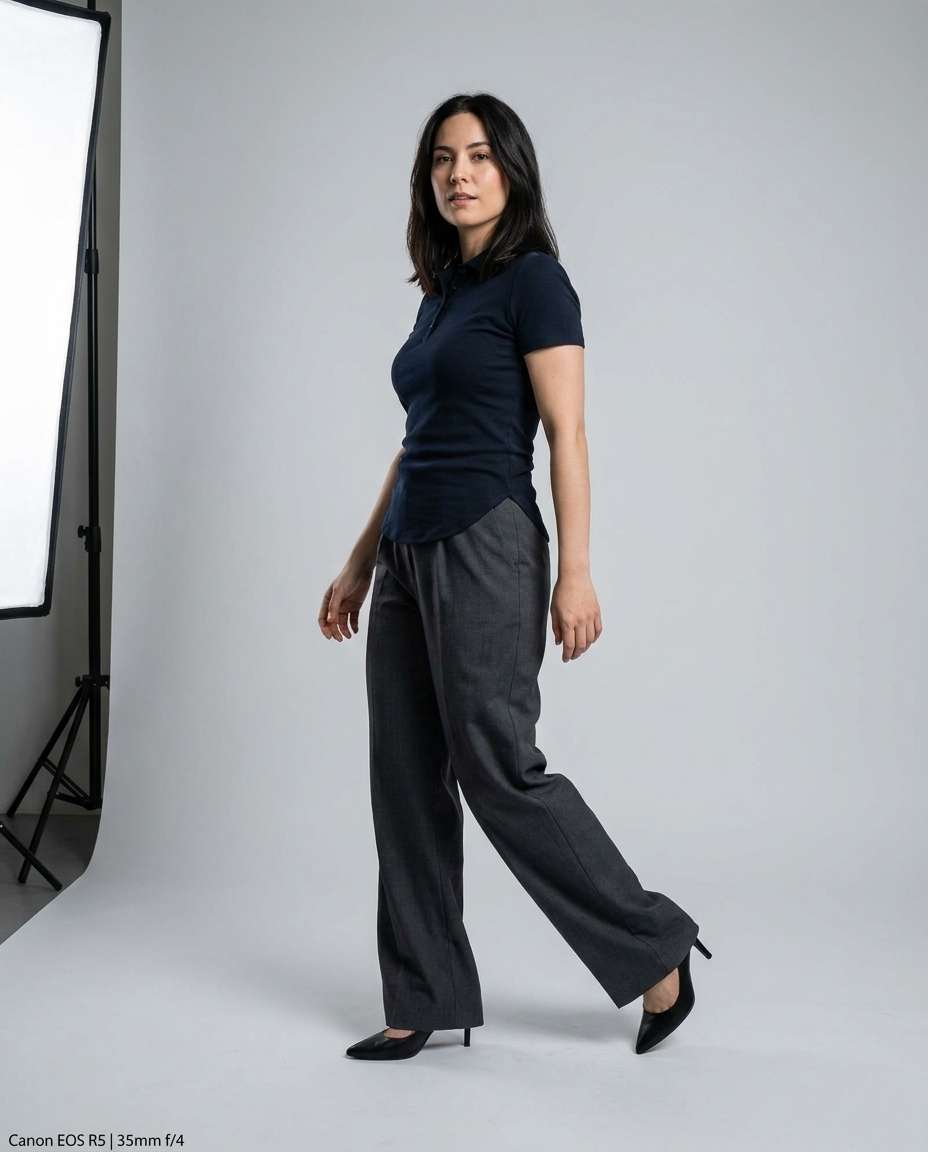 hemline with high rise photo