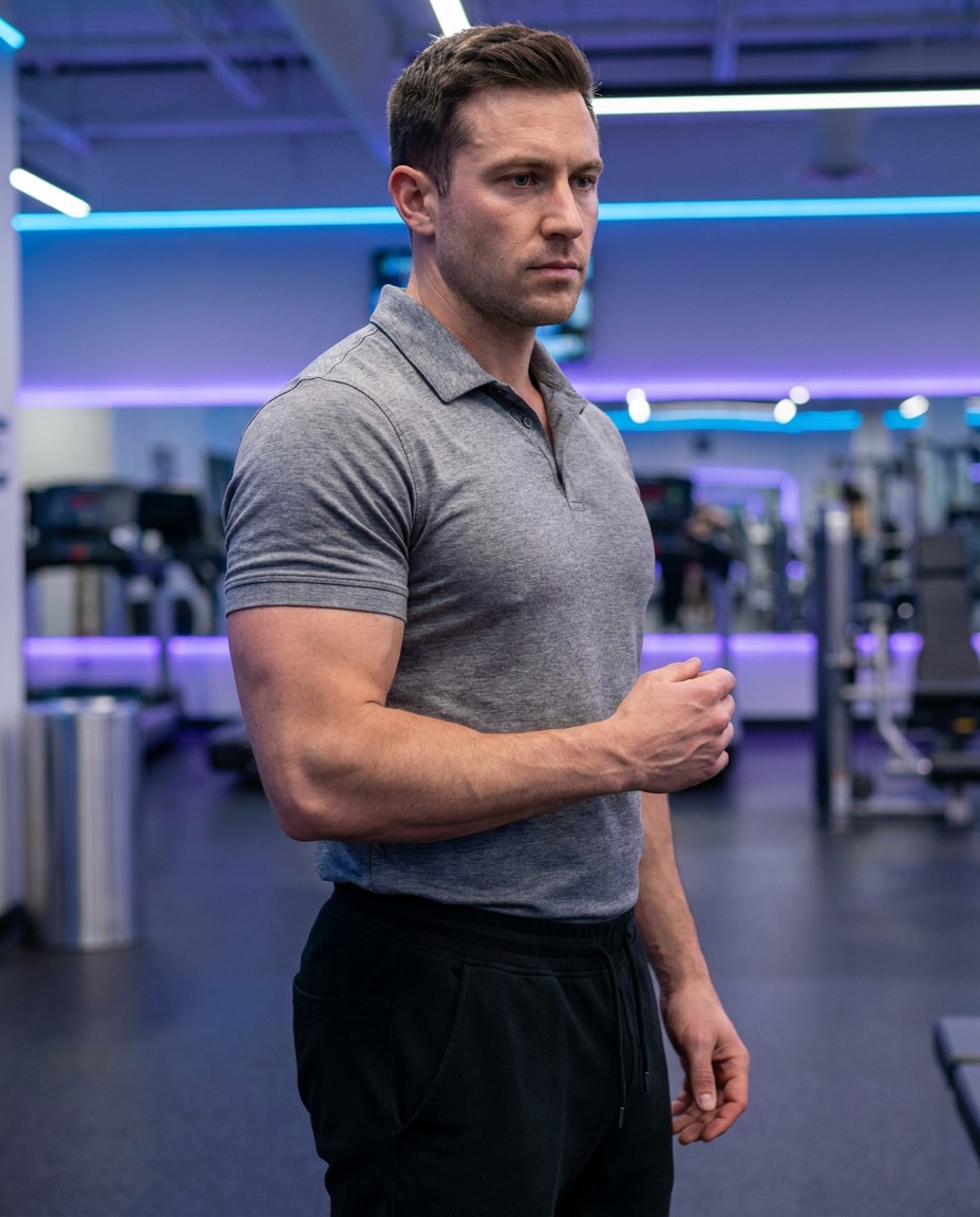 athletic arms sleeve length photo