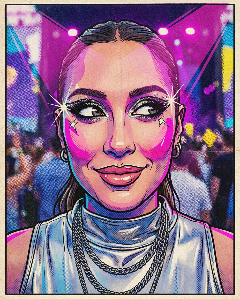 festival glitter photo
