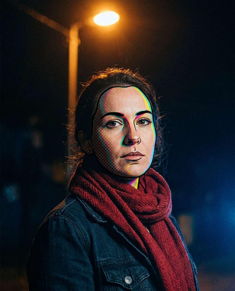 streetlight night photo