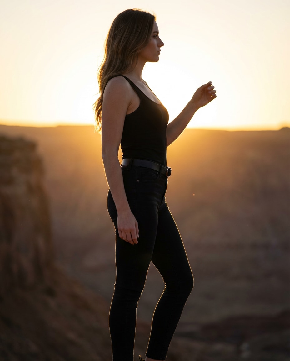 backlit silhouette photo