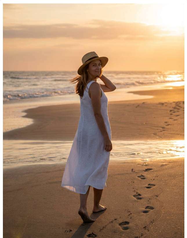 beach turnaround photo