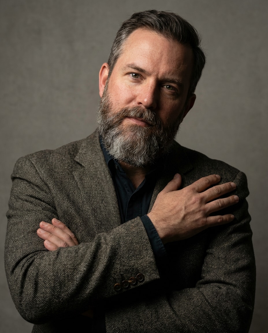 crossed arms portrait photo