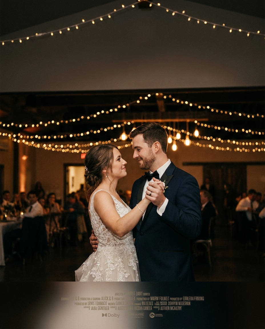 first dance wedding photo