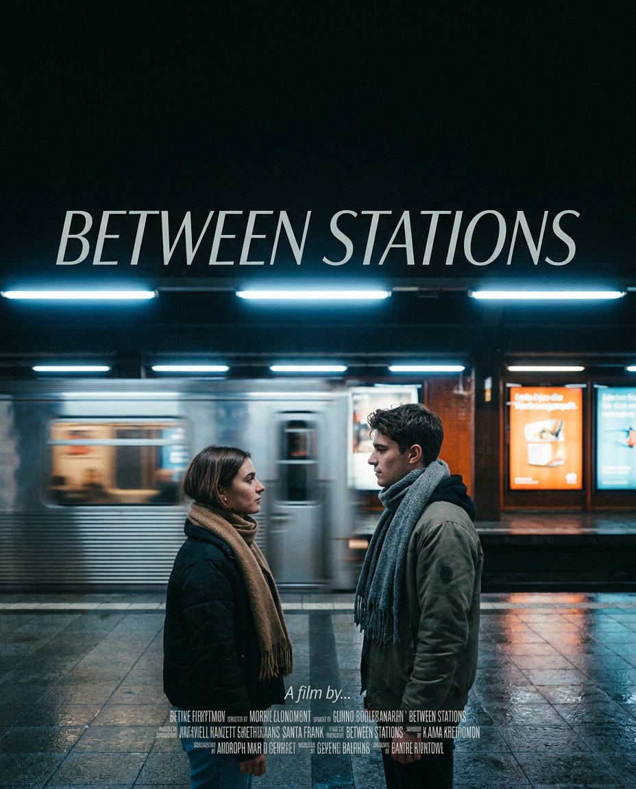 subway platform stare photo
