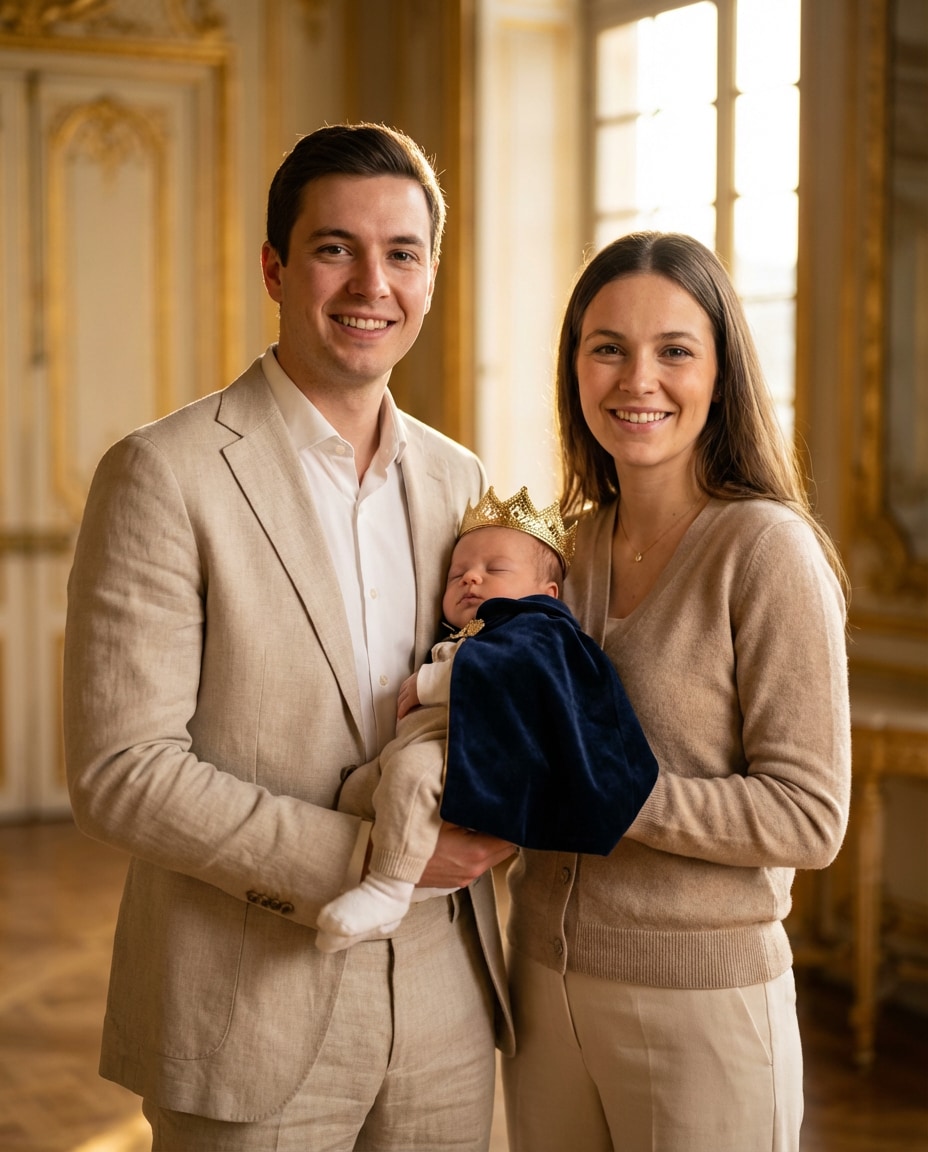 royal family moment photo