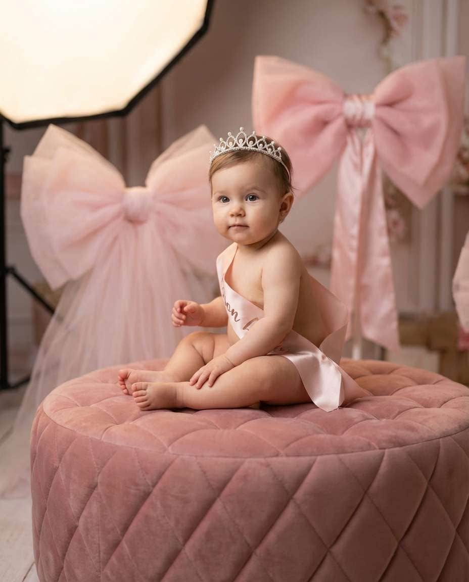 ribbon bow throne photo