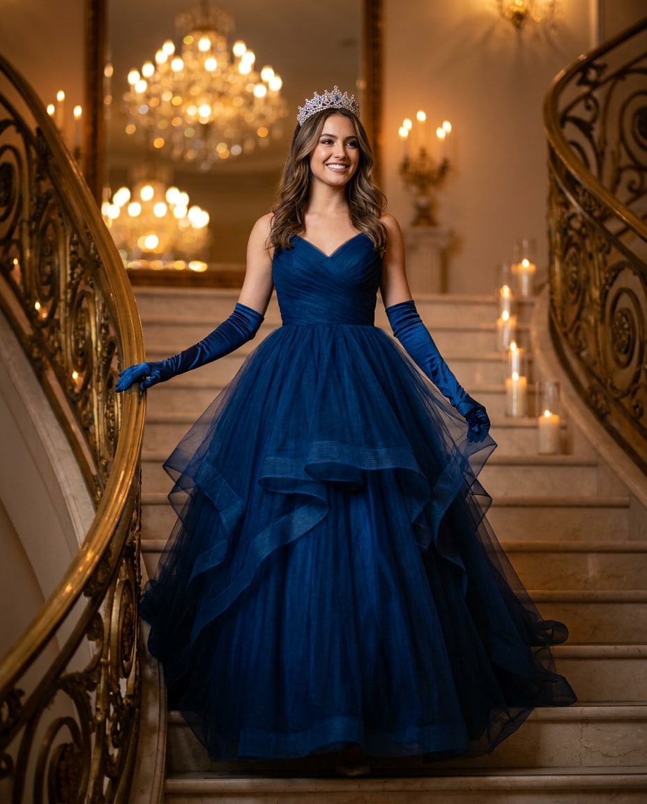 grand staircase glam photo