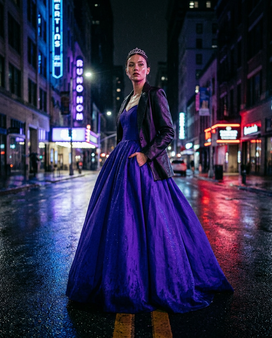 city street royalty photo