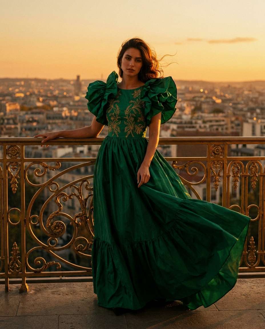 golden palace balcony photo