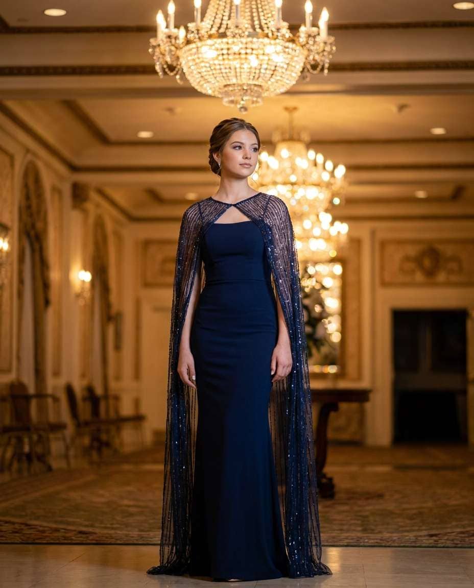 sparkly cape moment photo