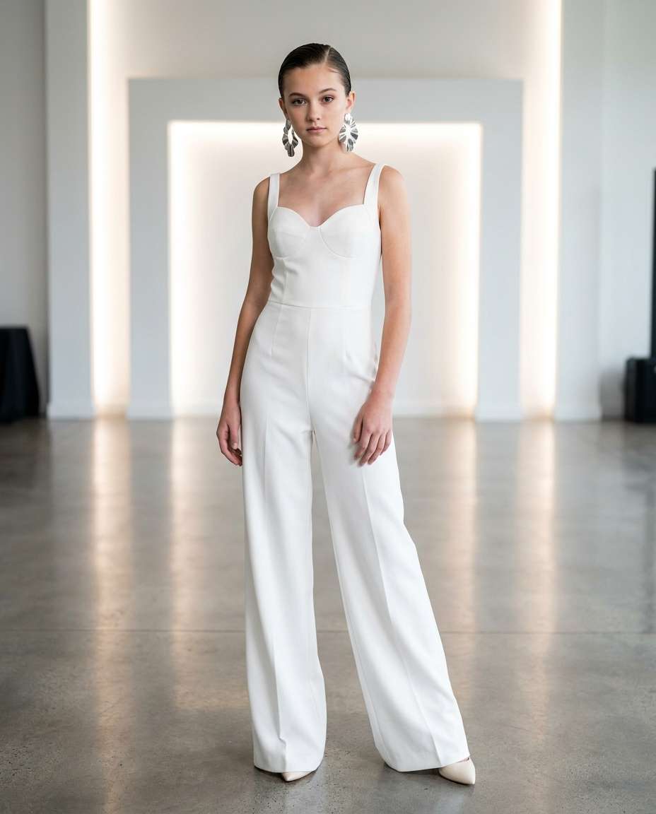 modern minimal jumpsuit photo