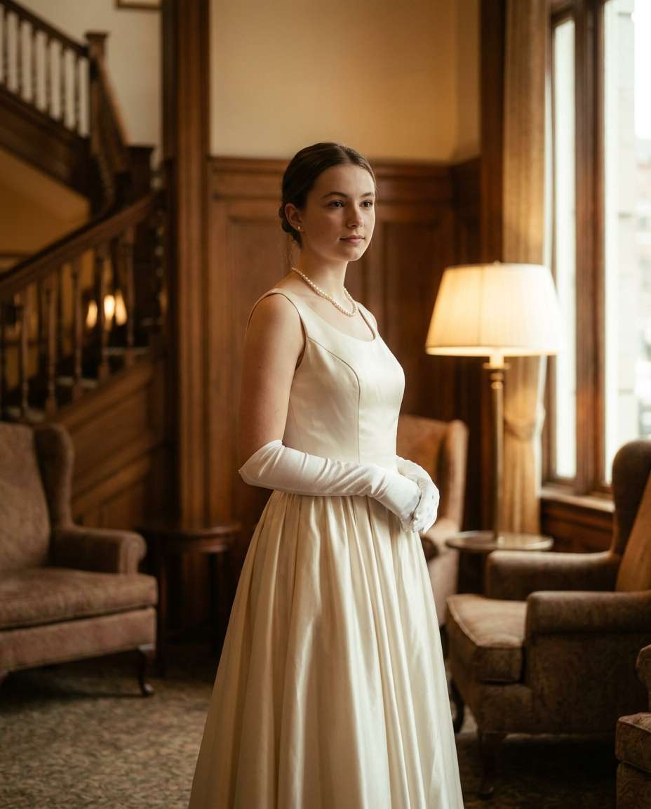 gloves and pearls photo